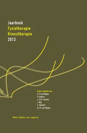 van Wilgen / Calders / Geraets |  Jaarboek Fysiotherapie Kinesitherapie 2013 | eBook | Sack Fachmedien