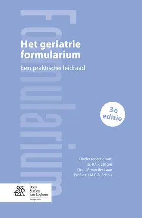 Jansen / van der Laan / Schols |  Het geriatrie formularium | eBook | Sack Fachmedien