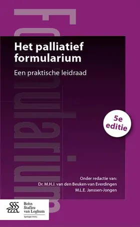 Janssen-Jongen / Beuken van Everdingen |  Het palliatief formularium | Buch |  Sack Fachmedien