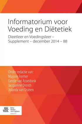 Former / van Asseldonk / Drenth |  Informatorium voor Voeding en Diëtetiek | eBook | Sack Fachmedien