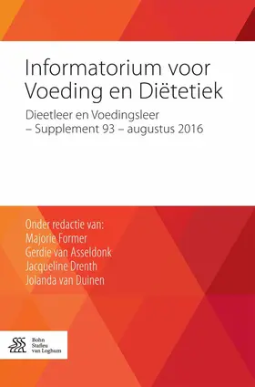 Former / van Asseldonk / Drenth |  Informatorium voor Voeding en Diëtetiek | eBook | Sack Fachmedien