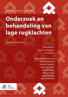 van Nugteren / Winkel / Bruggeman |  Onderzoek en behandeling van lage rugklachten | eBook | Sack Fachmedien