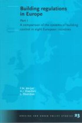 Meijer / Visscher / Sheridan |  Building regulations in Europe | Buch |  Sack Fachmedien