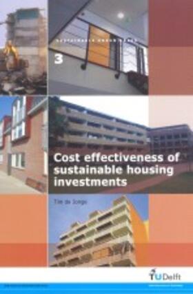 De Jonge |  Cost Effectiveness of Sustainable Housing Investments | Buch |  Sack Fachmedien