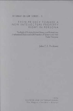 Pinckaers |  From Privacy Toward a New Intellectual Prop Right in Persona | Buch |  Sack Fachmedien