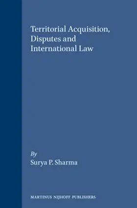 Sharma |  Territorial Acquisition, Disputes and International Law | Buch |  Sack Fachmedien