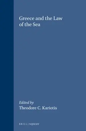 Kariotis |  Greece and the Law of the Sea | Buch |  Sack Fachmedien