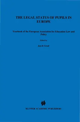 De Groof / Penneman |  The Legal Status of Pupils in Europe | Buch |  Sack Fachmedien