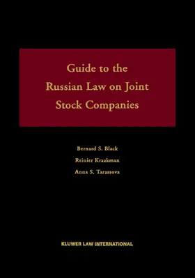 Black / Kraakman / Tarassova |  Guide to the Russian Law on Joint Stock Companies | Buch |  Sack Fachmedien