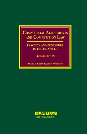 Green / Robertson |  Commercial Agreements and Competition Law, Second Edition | Buch |  Sack Fachmedien