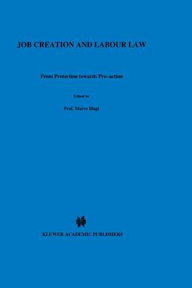 Biagi |  Job Creation and Labour Law: From Protection Towards Pro-Action | Buch |  Sack Fachmedien