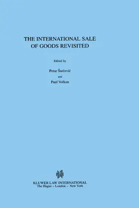 Sarcevic |  International Sale of Goods Revisited | Buch |  Sack Fachmedien