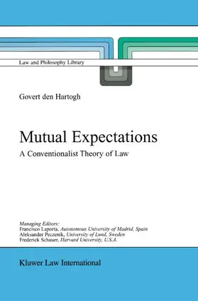 Hartogh | Mutual Expectations | Buch | 978-90-411-1796-0 | sack.de