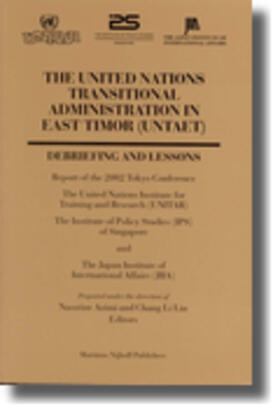 Li Lin / Azimi | The United Nations Transitional Administration in East Timor (UNTAET) | Buch | 978-90-411-2069-4 | sack.de