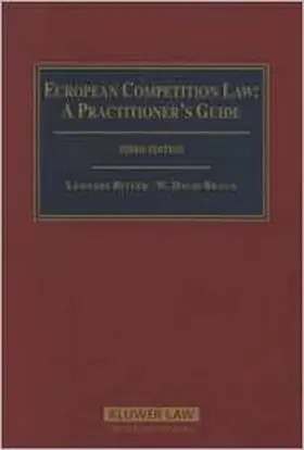 Ritter / Braun |  European Competition Law: A Practitioner's Guide | Buch |  Sack Fachmedien