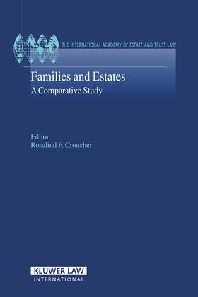 Croucher |  Families and Estates: A Comparative Study | Buch |  Sack Fachmedien