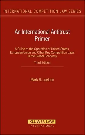 Joelson |  An International Antitrust Primer | Buch |  Sack Fachmedien