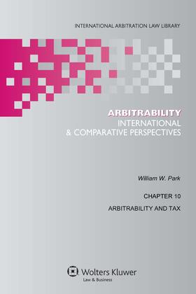 Mistelis / Brekoulakis |  Arbitrability: International and Comparative Perspectives | Buch |  Sack Fachmedien