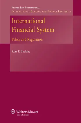 Buckley |  International Finance System: Policy on Regulation | Buch |  Sack Fachmedien