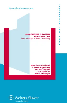 Eechoud / Hugenholtz |  Harmonizing European Copyright Law | Buch |  Sack Fachmedien