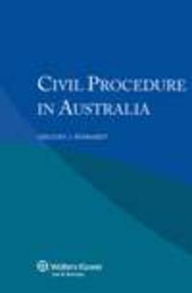Reinhardt |  Civil Procedure in Australia | Buch |  Sack Fachmedien