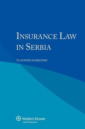 Marjanski |  Insurance Law in Serbia | Buch |  Sack Fachmedien