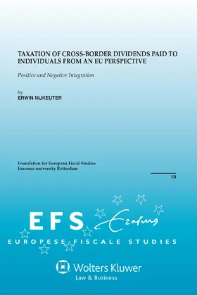 Nijkeuter |  Taxation of Cross-Border Dividends Paid to Individuals from an EU Perspective | Buch |  Sack Fachmedien