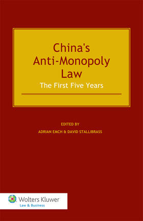  China's Anti-Monopoly Law: The First Five Years | Buch |  Sack Fachmedien