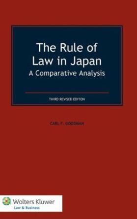 Goodman |  The Rule of Law in Japan | Buch |  Sack Fachmedien