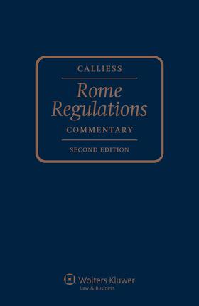 Dinwoodie |  Rome Regulations: Commentary | Buch |  Sack Fachmedien