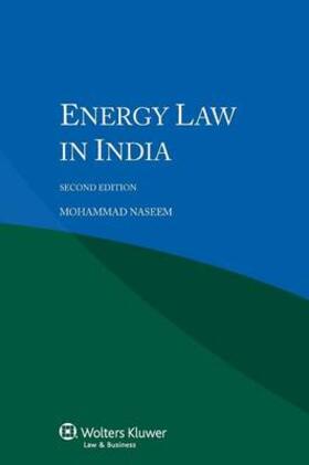 Naseem |  Energy Law in India | Buch |  Sack Fachmedien