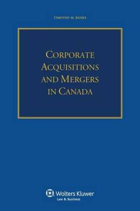 North |  Corporate Acquisitions and Mergers in Canada | Buch |  Sack Fachmedien