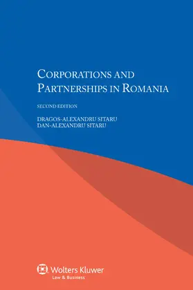 Sitaru |  Corporations and Partnerships in Romania | Buch |  Sack Fachmedien