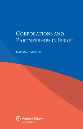 Bar-Mor |  Corporations and Partnerships in Israel | Buch |  Sack Fachmedien