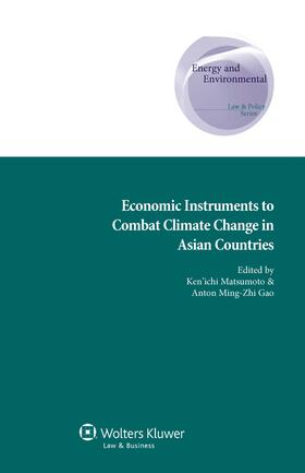 Matsumoto / Gao / Ming-Zhi Gao |  Economic Instruments to Combat Climate Change in Asian Countries | Buch |  Sack Fachmedien