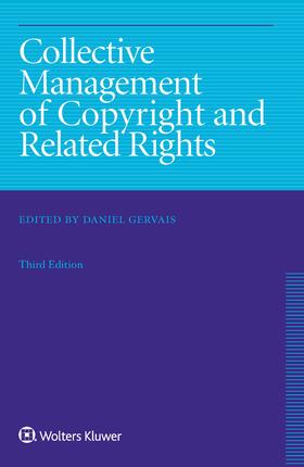 Gervais |  Collective Management of Copyright and Related Rights | Buch |  Sack Fachmedien