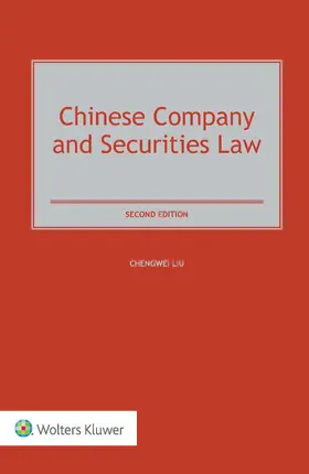  Chinese Company and Securities Law | Buch |  Sack Fachmedien