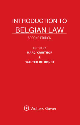 Kruithof / Bondt |  Introduction to Belgian Law | Buch |  Sack Fachmedien