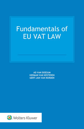 Doesum / van Kesteren / van Norden |  Fundamentals of Eu Vat Law | Buch |  Sack Fachmedien
