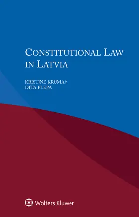 Kruma / Plepa |  CONSTITUTIONAL LAW IN LATVIA | Buch |  Sack Fachmedien