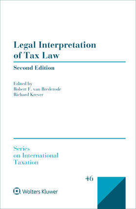 Brederode / Krever |  Legal Interpretation of Tax Law | Buch |  Sack Fachmedien