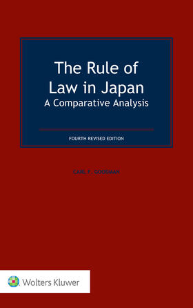 Goodman |  The Rule of Law in Japan: A Comparative Analysis | Buch |  Sack Fachmedien