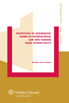 Forrest |  PROTECTION OF GEOGRAPHIC NAMES | Buch |  Sack Fachmedien
