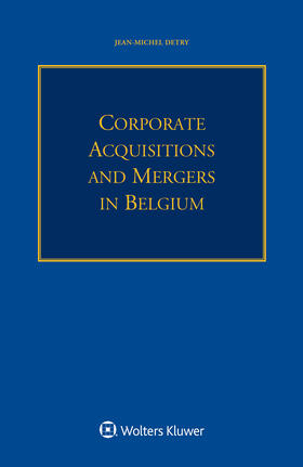 Michel Detry |  Corporate Acquisitions and Mergers in Belgium | Buch |  Sack Fachmedien