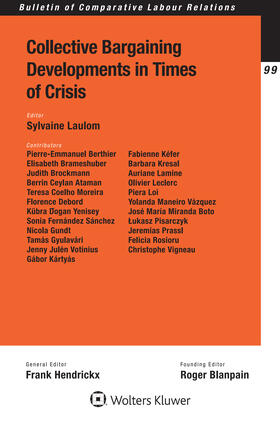 Laulom / Hendrickx |  Collective Bargaining Developments in Times of Crisis | Buch |  Sack Fachmedien