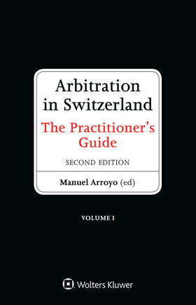 Arroyo |  Arbitration in Switzerland | Buch |  Sack Fachmedien