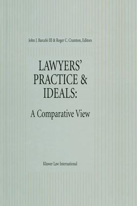 Barceló Iii / Barcelbo / Cramton |  Lawyers' Practice & Ideals: A Comparative View: A Comparative View | Buch |  Sack Fachmedien