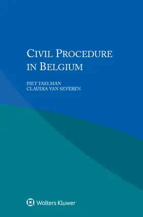 Taelman / Severen |  Civil Procedure in Belgium | Buch |  Sack Fachmedien