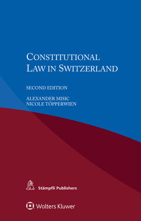 Misic / Topperwien |  Constitutional Law in Switzerland | Buch |  Sack Fachmedien