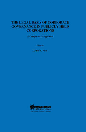Pinto / Visentini |  The Legal Basis of Corporate Governance in Publicly Held Corporations, a Comparative Approach | Buch |  Sack Fachmedien